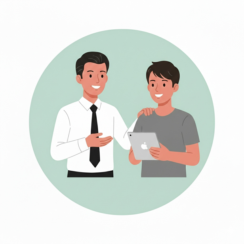 専任担当者によるサポート